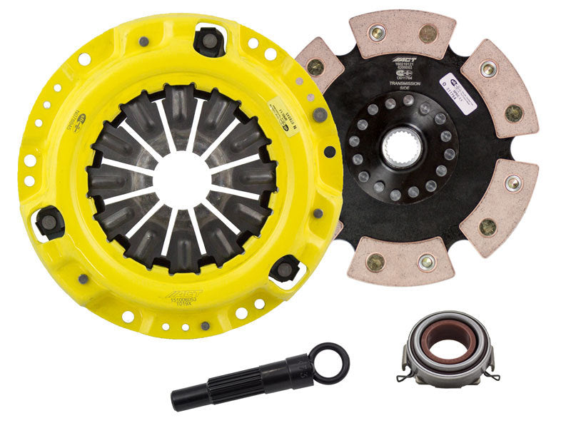 ACT 1986 Toyota Corolla XT/Race Rigid 6 Pad Clutch Kit - DTX Performance