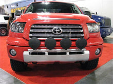 Load image into Gallery viewer, N-Fab Light Bar 07-13 Toyota Tundra - Gloss Black - Light Tabs - DTX Performance