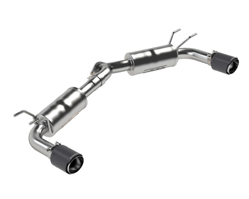 MBRP 19-23 Mazda 3 Hatchback T304SS 2.5in Axle-Back, Dual Rear Exit w/Carbon Fiber Tips - DTX Performance