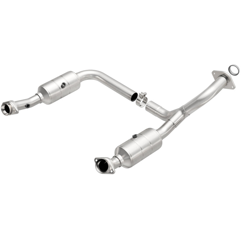 MagnaFlow Conv DF 06-09 Ford Explorer / 06-10 Mercury Mountaineer 4.6L Y-Pipe Assembly (49 State) - DTX Performance