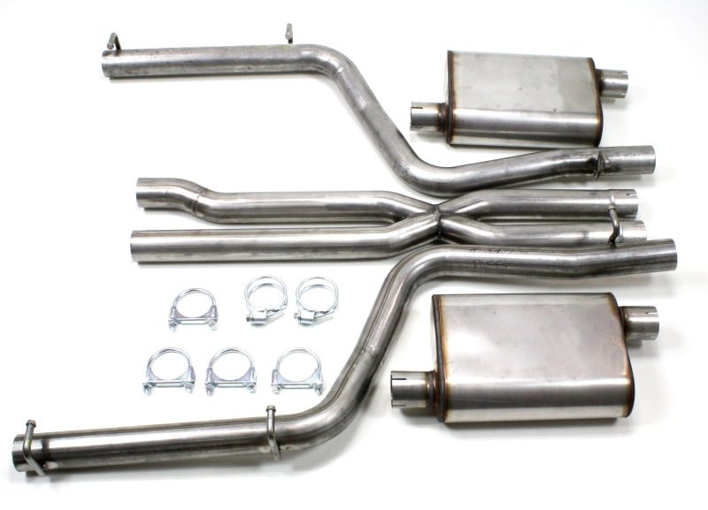 JBA 11-14 Chrysler/Dodge Cars 5.7L 409SS Dual Rear Exit Cat-Back Exhaust - DTX Performance