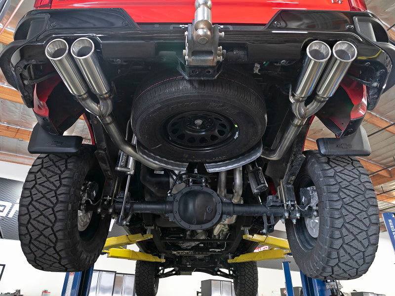 aFe Vulcan Series 3in 304SS Exhaust Cat-Back Exh w/ Pol Tips 2019 GM Silverado / Sierra 1500 V8-5.3L - DTX Performance