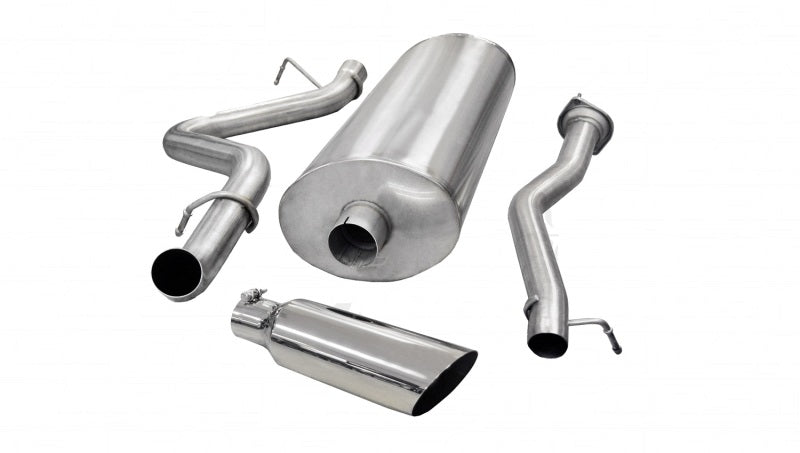 Corsa/dB 03-06 Chevrolet Silverado Ext. Cab/Short Bed 2500 6.0L V8 Polished Sport Cat-Back Exhaust - DTX Performance