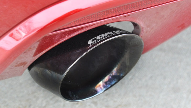 Corsa 2015 Ford Mustang GT Fastback 5.0 3in Xtreme Cat Back Exhaust w/ Dual  Black 4.5in Tips - DTX Performance