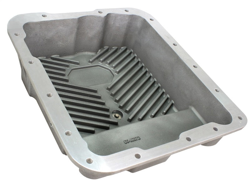 aFe Transmission Pan (Raw Finish) GM Trucks 99-16 (4L60-E/4L60E/4L65E/4L70E/4L75E) - DTX Performance