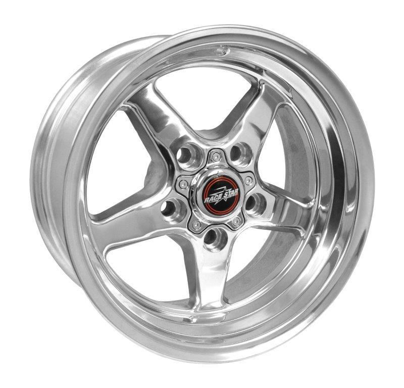 Race Star 92 Drag Star 15x8.00 5x4.75bc 4.50bs Direct Drill Polished Wheel - DTX Performance