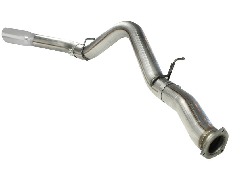 aFe MACHForce XP Exhaust 5in DPF-Polished, GM Diesel Trucks 07.5-10 V8-6.6L 9(td) LMM - DTX Performance