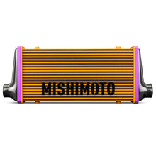 Load image into Gallery viewer, Mishimoto Universal Carbon Fiber Intercooler - Gloss Tanks - 525mm Silver Core - C-Flow - G V-Band - DTX Performance