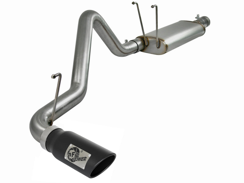 aFe MACHForce XP Cat-Back Exhaust 3in SS w/ Black Tip 09-12 Dodge Ram 1500 V8 5.7L - DTX Performance