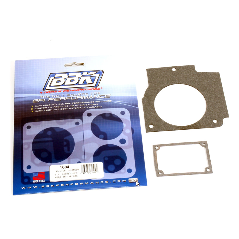 BBK 98-03 Camaro Firebird LS1 80mm Throttle Body Gasket Kit - DTX Performance