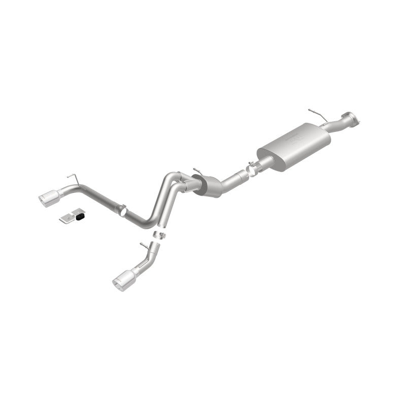 MagnaFlow Sys C/B 07 GM Hummer H2 Split Rear - DTX Performance