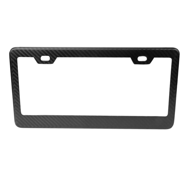 NRG License Plate Frame - Dry Carbon Fiber - DTX Performance