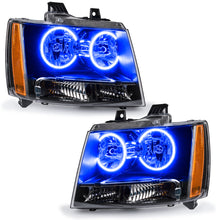 Load image into Gallery viewer, Oracle Lighting 07-14 Chevrolet Tahoe Pre-Assembled LED Halo Headlights -Blue - DTX Performance