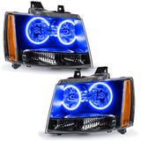 Oracle Lighting 07-14 Chevrolet Tahoe Pre-Assembled LED Halo Headlights -Blue