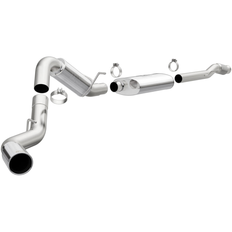 MagnaFlow 2014 Chevy/GMC Silverado/Sierra 1500 V8 6.2L SS Cat-Back Single P/S Rear Side Exit Exhaust - DTX Performance