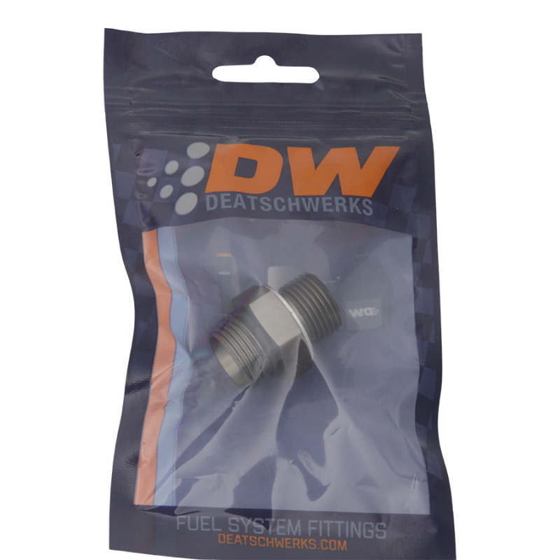 DeatschWerks 8AN ORB Male To 18 X 1.5 Metric Male (Incl O-Ring and Crush Washer) - DTX Performance