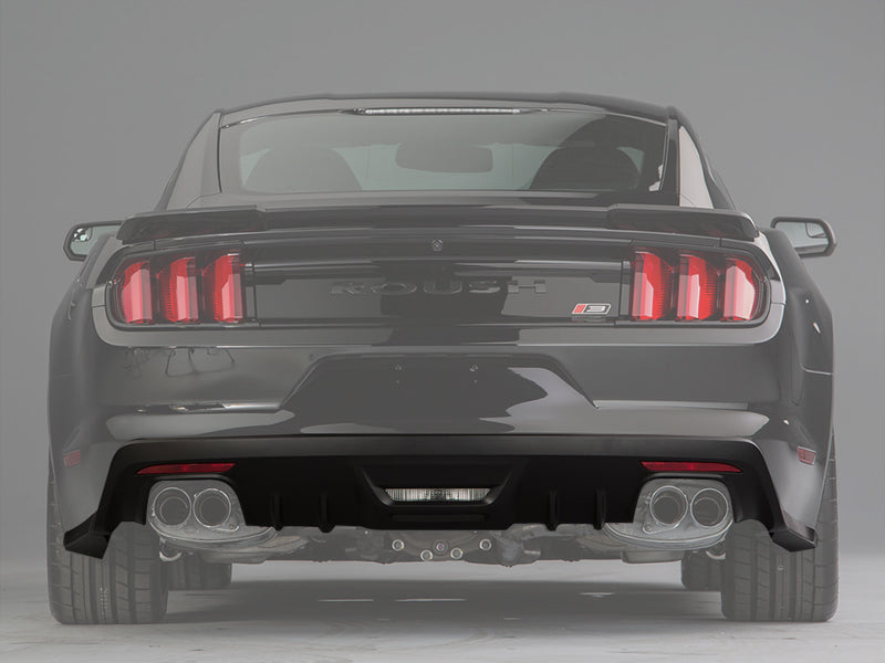 Roush 2015-2017 Ford Mustang Premium Rear Fascia Valance (Not Prepped For Back-Up Sensor) - DTX Performance