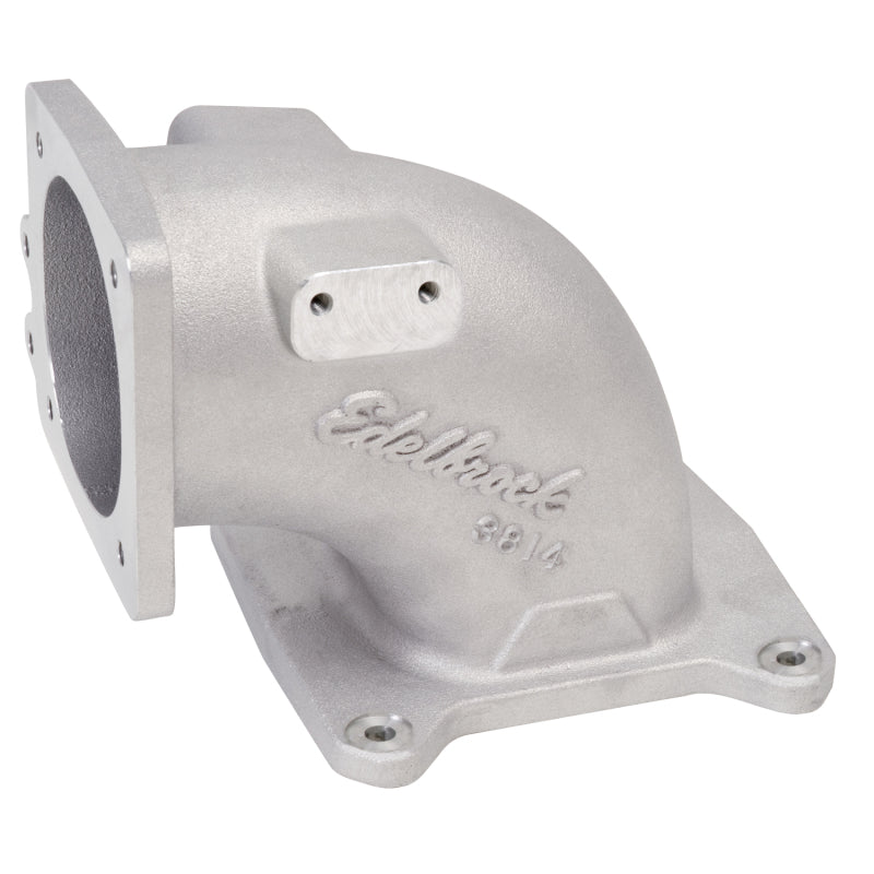 Edelbrock EFI Intake Elbow Universal 100 Deg 95mm T B to 4500 Dominator Flange Tall Profile - DTX Performance