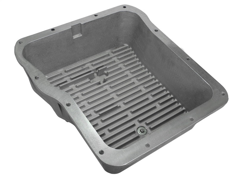 afe Transmission Pan Cover (Raw); GM Diesel Trucks 01-14 V8-6.6L (td) - DTX Performance