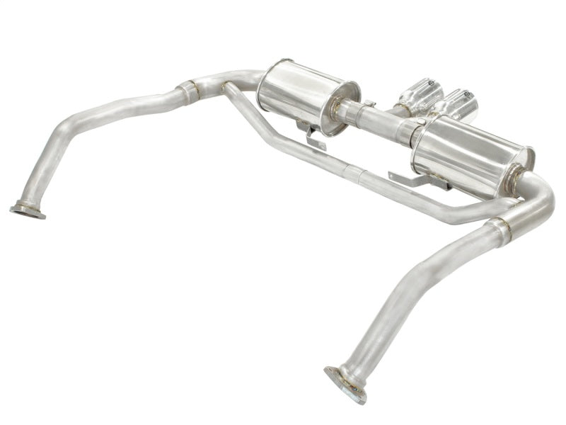 aFe ELITE 05-12 Porsche Boxster S (987.1-987.2) H6 3.4L 304SS Dual Cat-Back w/Dual Polished Tip Exht - DTX Performance