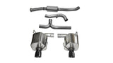 Corsa 08-10 Subaru Impreza WRX Sedan 2.5L Turbo Manual 3in Sport Cat-Back Exhaust w/4in Black Tips