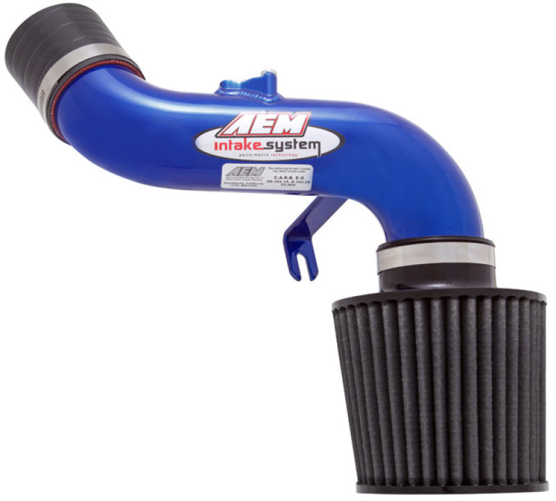 AEM 03-04 Corolla CE/LE/S Blue Short Ram Intake - DTX Performance