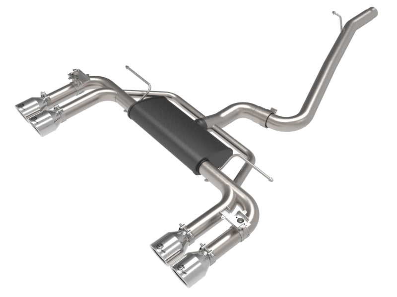 aFe MACHForce XP 3in-2.5in 304SS Exhaust Cat-Back 15-20 Audi S3 L4-2.0L (t) - Polished Tips - DTX Performance