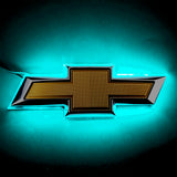 Oracle 14-15 Chevrolet Camaro Illuminated Bowtie - Aqua