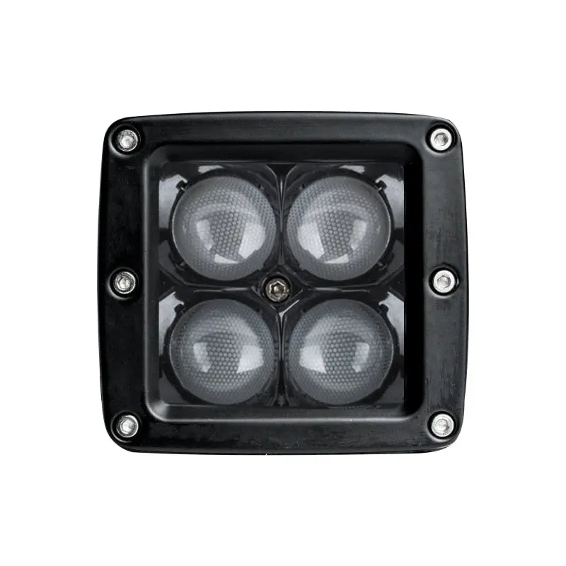 Oracle Black Series - 7D 3in W LED Square Spot/Flood Light - 6000K - DTX Performance