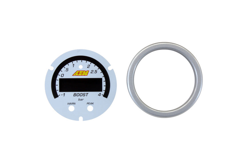 AEM X-Series Boost Pressure -30inHg 60psi Gauge Accessory Kit - DTX Performance