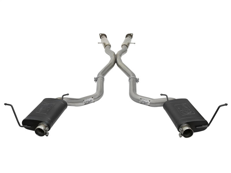 aFe MACHForce XP 12-17 Jeep Grand Cherokee WK2 SRT8 V8-6.4L 304SS Cat-Back Exhaust System - DTX Performance