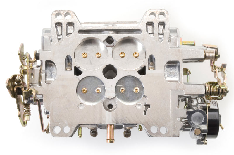 Edelbrock Carburetor Performer Series 4-Barrel 600 CFM Electric Choke Satin Finish - DTX Performance