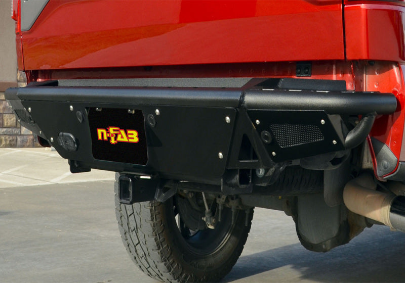 N-Fab RBS-H Rear Bumper 07-13 Toyota Tundra - Gloss Black - DTX Performance