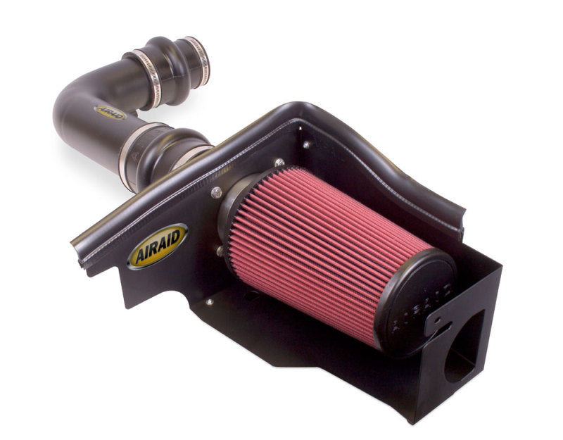 Airaid 97-03 Ford F-150/97-04 Expedition 4.6/5.4L CAD Intake System w/ Blk Tube (Dry / Red Media) - DTX Performance