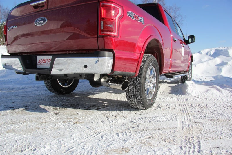 MBRP 2015 Ford F-150 2.7L / 3.5L EcoBoost 4in Cat Back Single Side T409 Exhaust System - DTX Performance