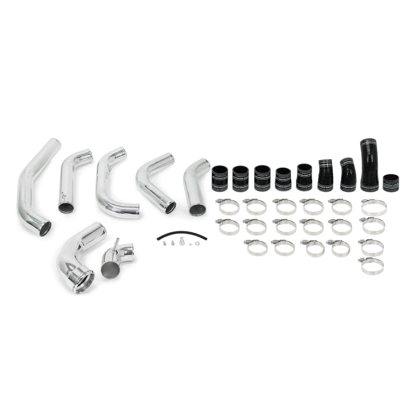 Mishimoto 15-16 Ford F-150 EcoBoost 3.5L Black Performance Intercooler Kit w/ Polished Pipes - DTX Performance