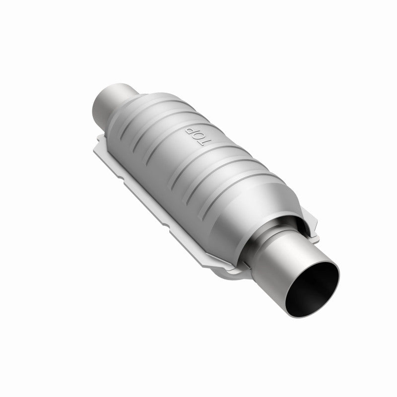 MagnaFlow Catalytic Converter 2 in Inlet 2 in Outlet 11 in Length SS - DTX Performance