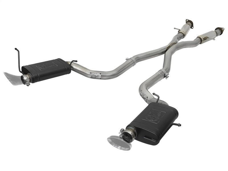 aFe MACHForce XP 12-17 Jeep Grand Cherokee WK2 SRT8 V8-6.4L 304SS Cat-Back Exhaust System - DTX Performance