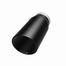 Load image into Gallery viewer, MagnaFlow Tip Stainless Black Coated Single Wall Round Single Outlet 5in Dia 4in Inlet 13in L - DTX Performance