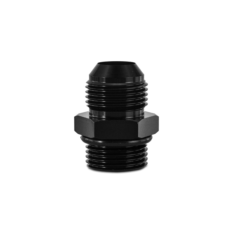 Mishimoto -16ORB to -12AN Aluminum Fitting Black - DTX Performance