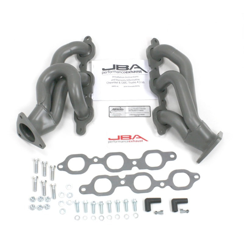 JBA 14-20 GM Truck 4.3L V6 1-5/8in Primary Ti Ctd Cat4Ward Header - DTX Performance