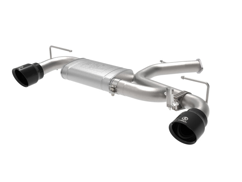 aFe 21-22 Hyundai Veloster N L4-2.0L Takeda 3in 304 SS Axle-Back Exhaust System w/ Black Tip - DTX Performance