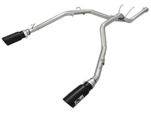 Load image into Gallery viewer, aFe MACHForce XP DPF-Back Exhaust 2.5in SS with Black Tips 2014 Dodge Ram 1500 V6 3.0L EcoDiesel - DTX Performance