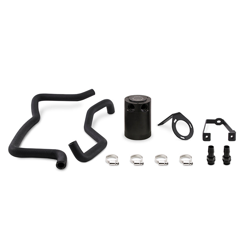 Mishimoto 2015+ Dodge Charger / 2015+ Chrysler 300C 5.7L Direct Fit Oil Catch Can Kit - Black - DTX Performance