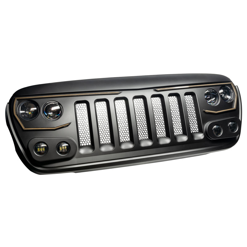 Oracle VECTOR Series Full LED Grille - Jeep Wrangler JL/JT - NA - DTX Performance