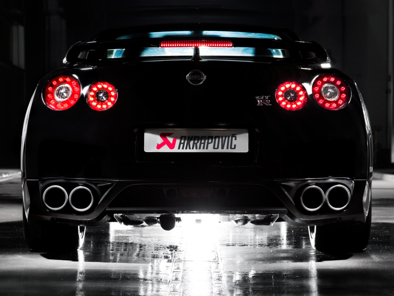 Akrapovic 08-17 Nissan GT-R Evolution Line Cat Back (Titanium) (Req. Tips) - DTX Performance