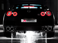 Load image into Gallery viewer, Akrapovic 08-17 Nissan GT-R Evolution Line Cat Back (Titanium) (Req. Tips) - DTX Performance