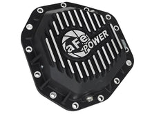 Load image into Gallery viewer, aFe Power Pro Series Rear Differential Cover Black w/Machined Fins 17-19 Ford Diesel Trucks V8-6.7L - DTX Performance