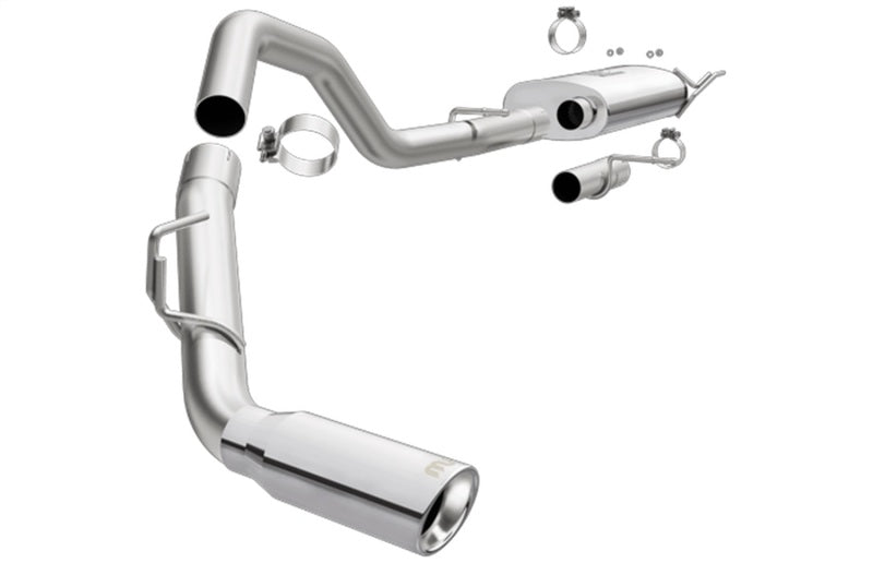 MagnaFlow CatBack 18-19 Ford Expedition V6 3.5L Gas 3in Polished Stainless Exhaust - DTX Performance