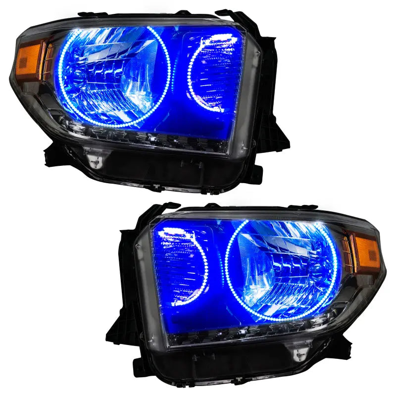 Oracle 14-17 Toyota Tundra SMD HL - Dual Halo Kit - ColorSHIFT w/ BC1 Controller - DTX Performance